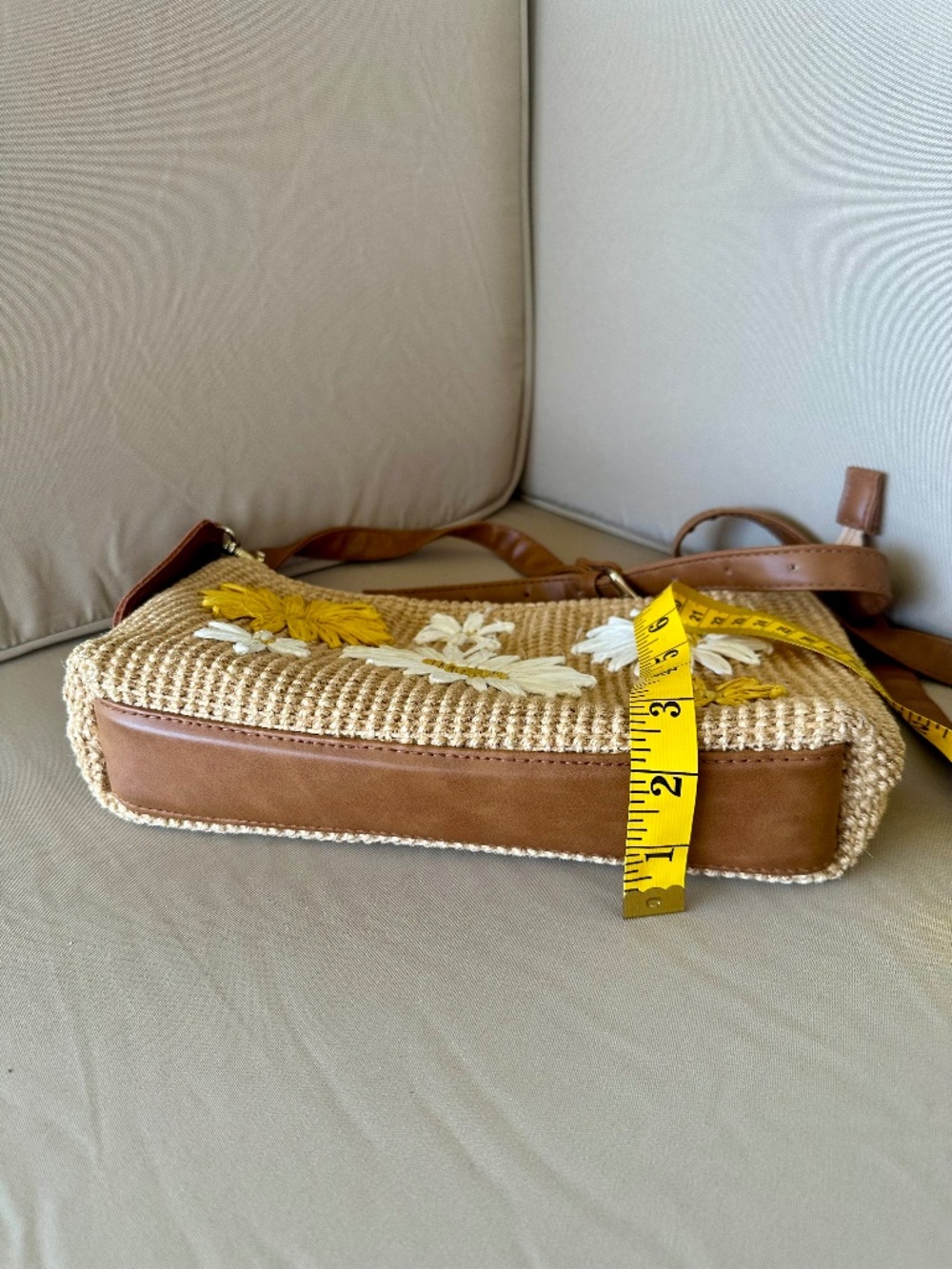 Nanette Lepore Straw Crossbody Bag - Picture 11 of 11